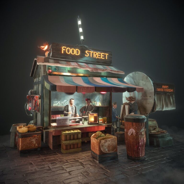 Rich Street food in New york City